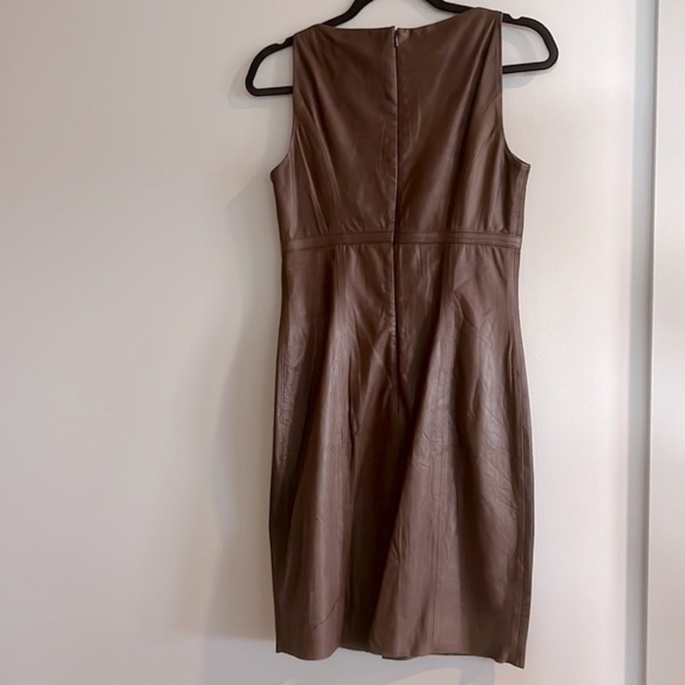 Robert Rodriguez Leather Bow Dress - Picture 13 of 17
